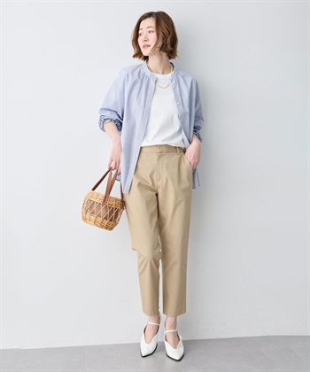 Petit Honfleur 【すご楽シリーズ】ストレッチテーパードパンツ【後ろウエストゴム】_subthumb_15