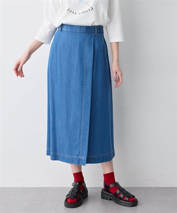 Petit Honfleur デニムタックスカート_subthumb_1