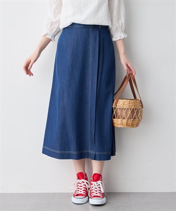 Petit Honfleur デニムタックスカート_subthumb_5