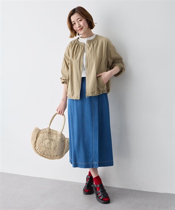 Petit Honfleur デニムタックスカート_subthumb_11