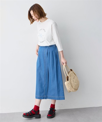 Petit Honfleur デニムタックスカート_subthumb_12