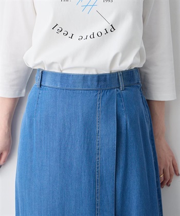 Petit Honfleur デニムタックスカート_subthumb_15