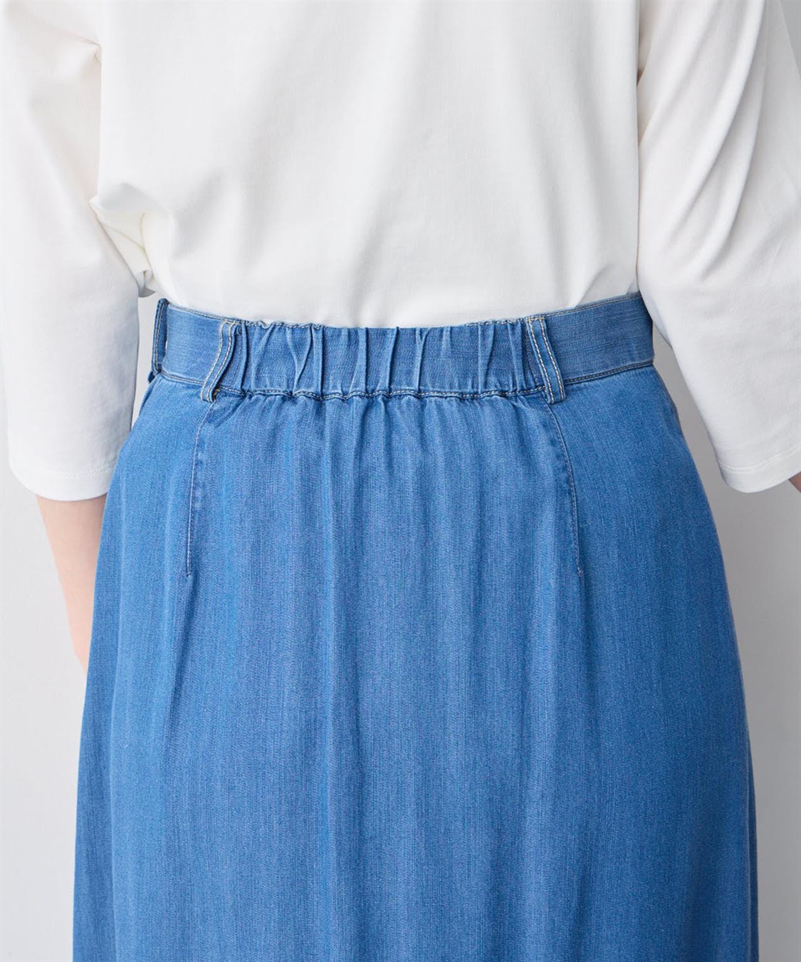 Petit Honfleur デニムタックスカート_sub_17