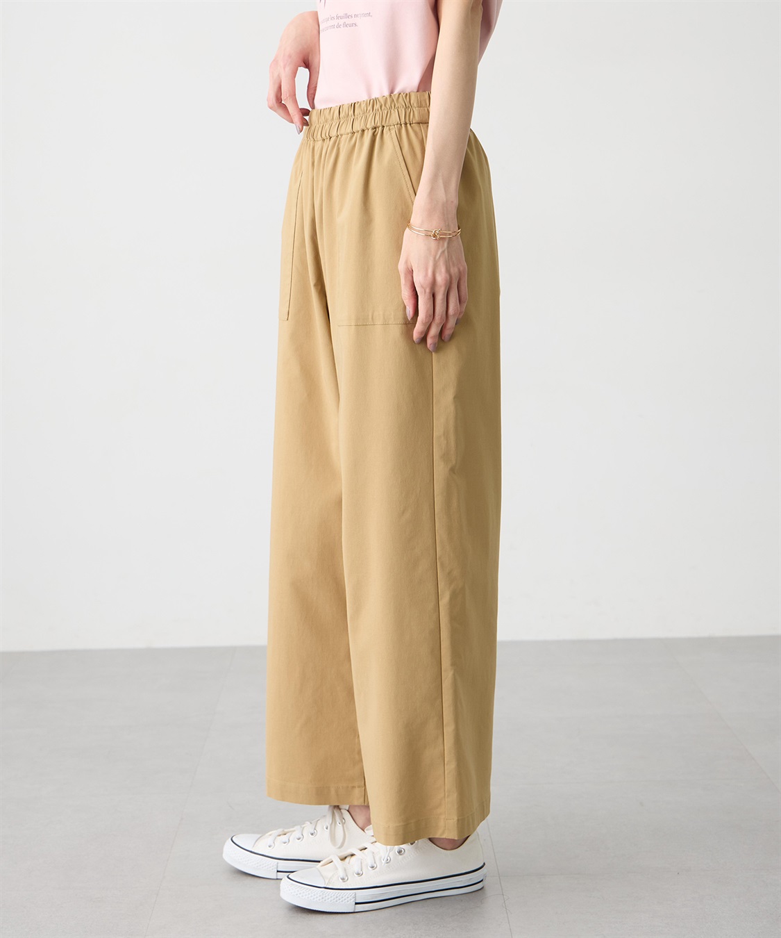 Petit Honfleur 麻混パンツ【すご楽】【接触冷感】_sub_2