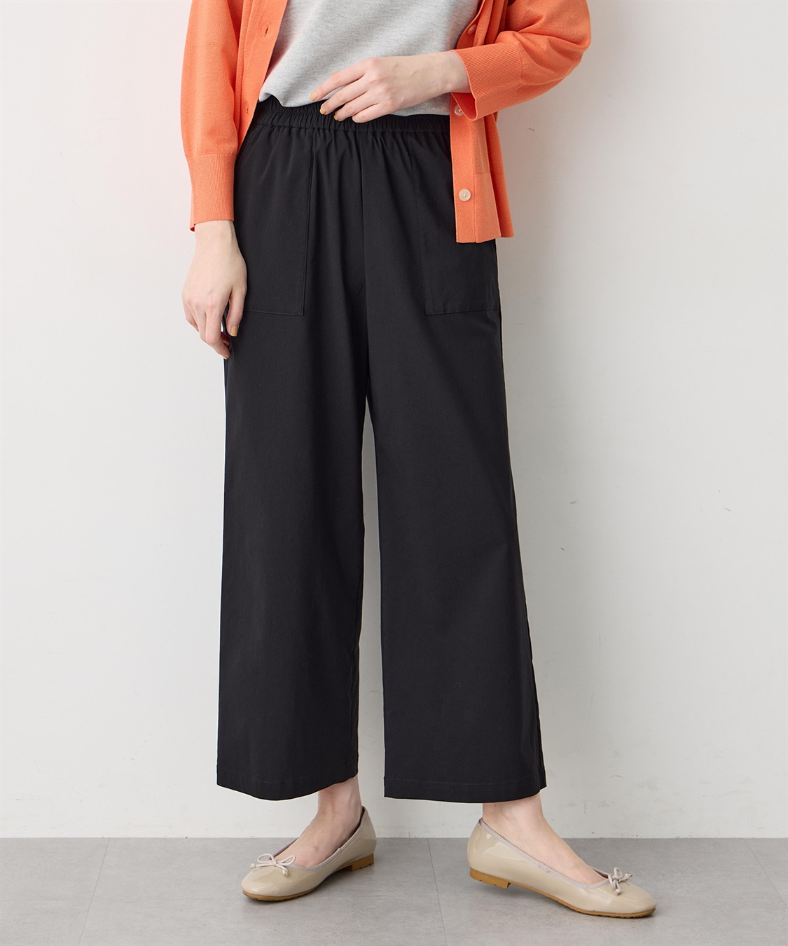 Petit Honfleur 麻混パンツ【すご楽】【接触冷感】_sub_4