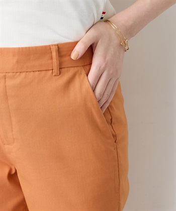 Petit Honfleur 【すご楽シリーズ】バーズアイストレッチテーパードパンツ【後ろウエストゴム】_subthumb_15