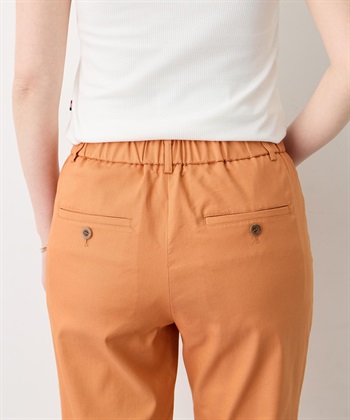 Petit Honfleur 【すご楽シリーズ】バーズアイストレッチテーパードパンツ【後ろウエストゴム】_subthumb_16