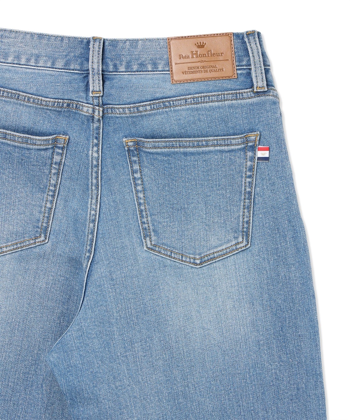 Petit Honfleur ストレッチバギーデニムパンツ_sub_27