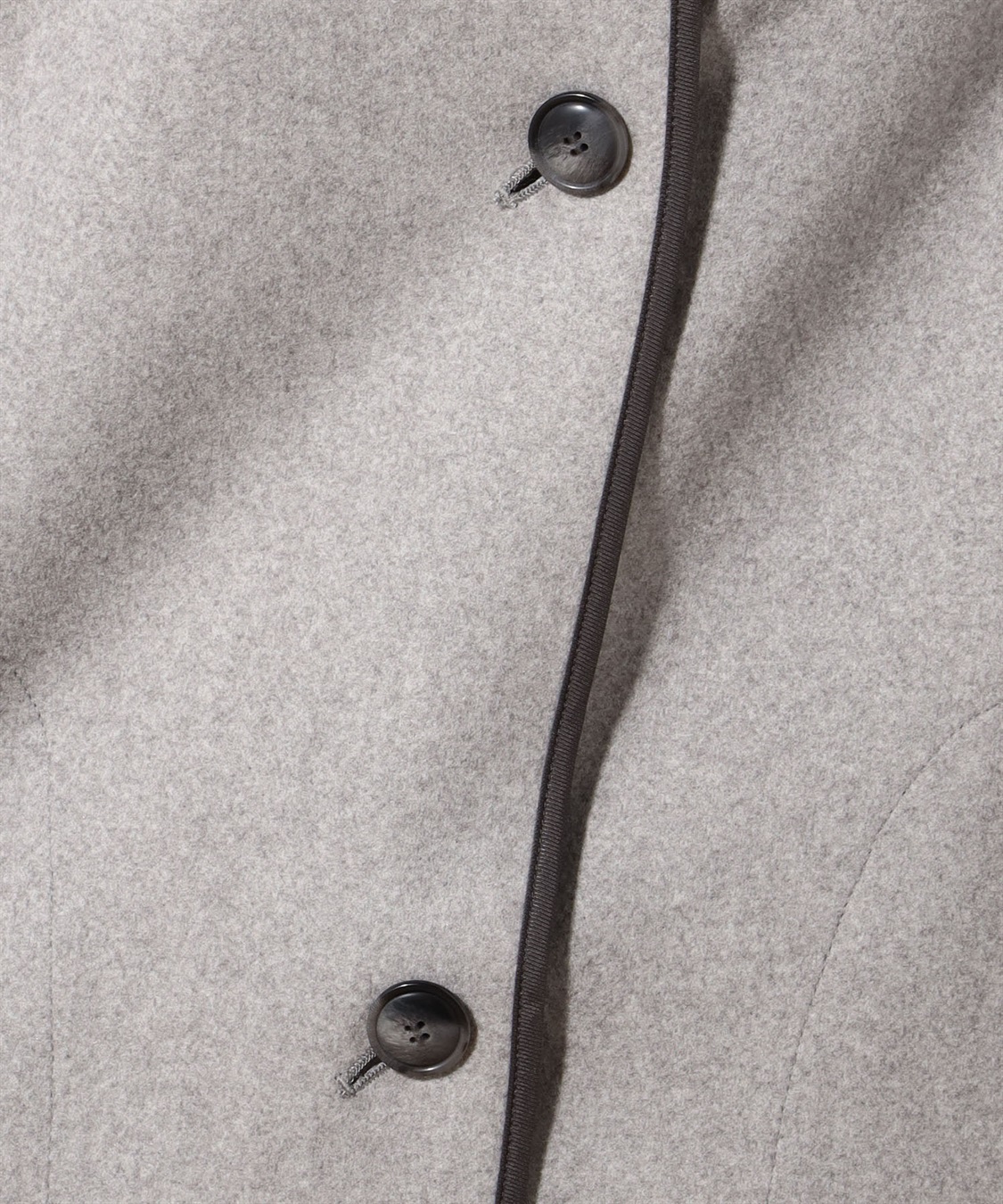 Petit Honfleur パインピングノーカラーコート_sub_8