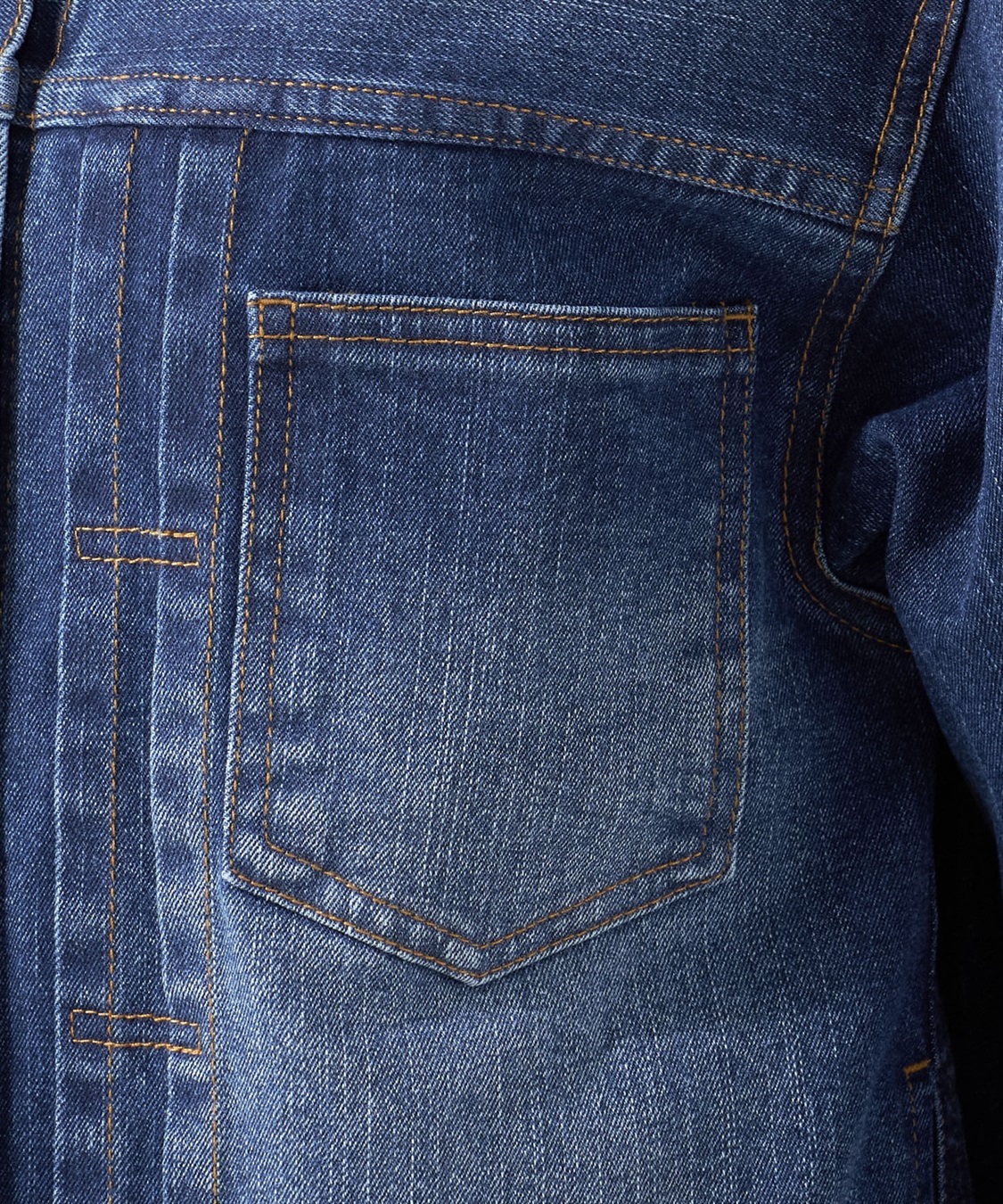 Petit Honfleur ノーカラーデニムジャケット_sub_6