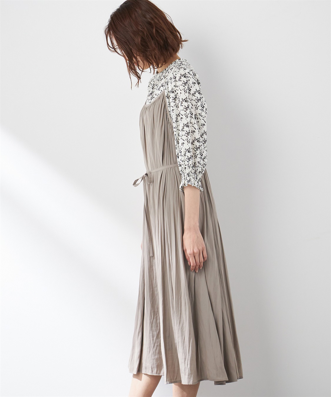 Petit Honfleur サテンキャミワンピース_sub_1