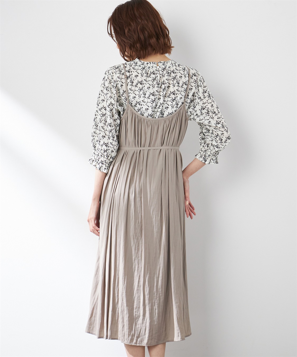 Petit Honfleur サテンキャミワンピース_sub_2