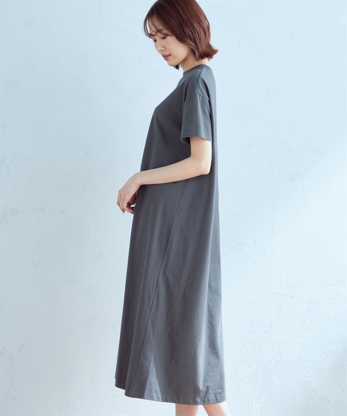 Petit Honfleur モックネックワンピース_sub_1