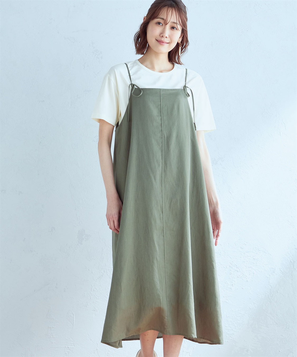 2WAYキャミワンピース Petit Honfleur｜クロスプラス公式通販サイト