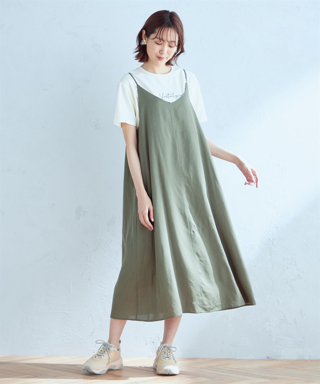 2WAYキャミワンピース Petit Honfleur｜クロスプラス公式通販サイト