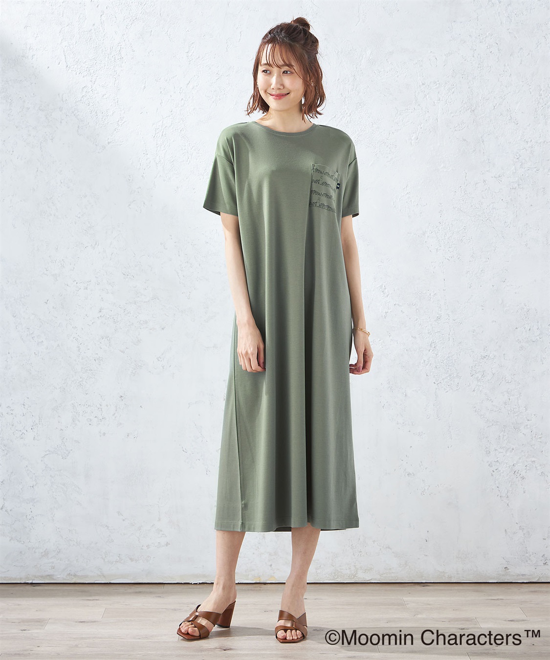 Petit Honfleur 【ムーミンコラボ】プリントカットワンピース_sub_9