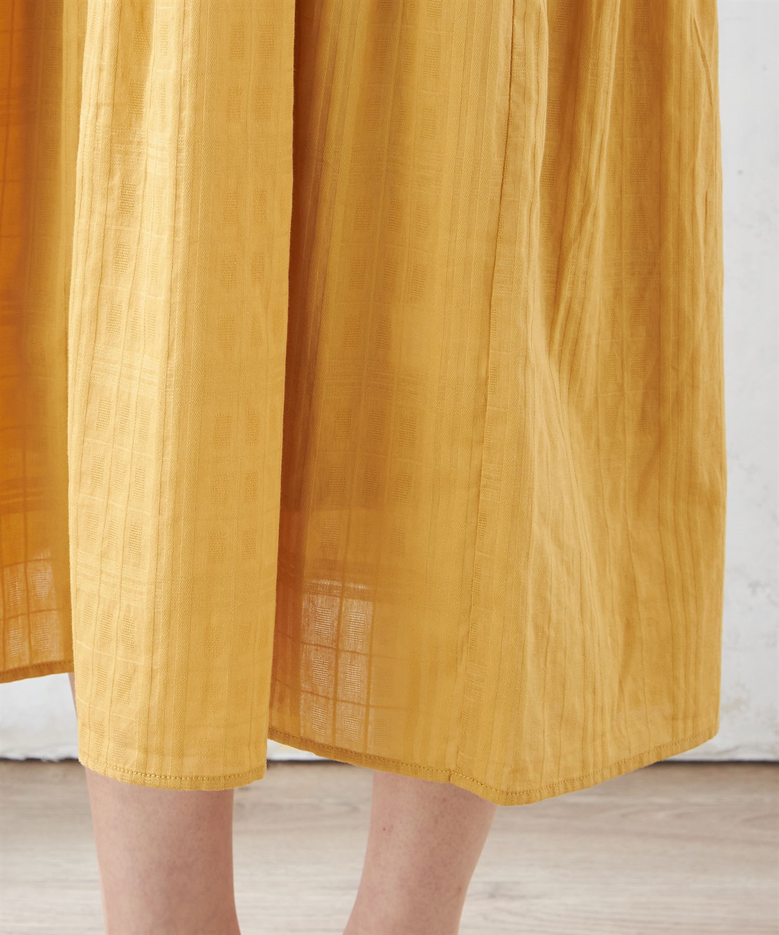 Petit Honfleur チェックジャガードティアードワンピース_sub_6