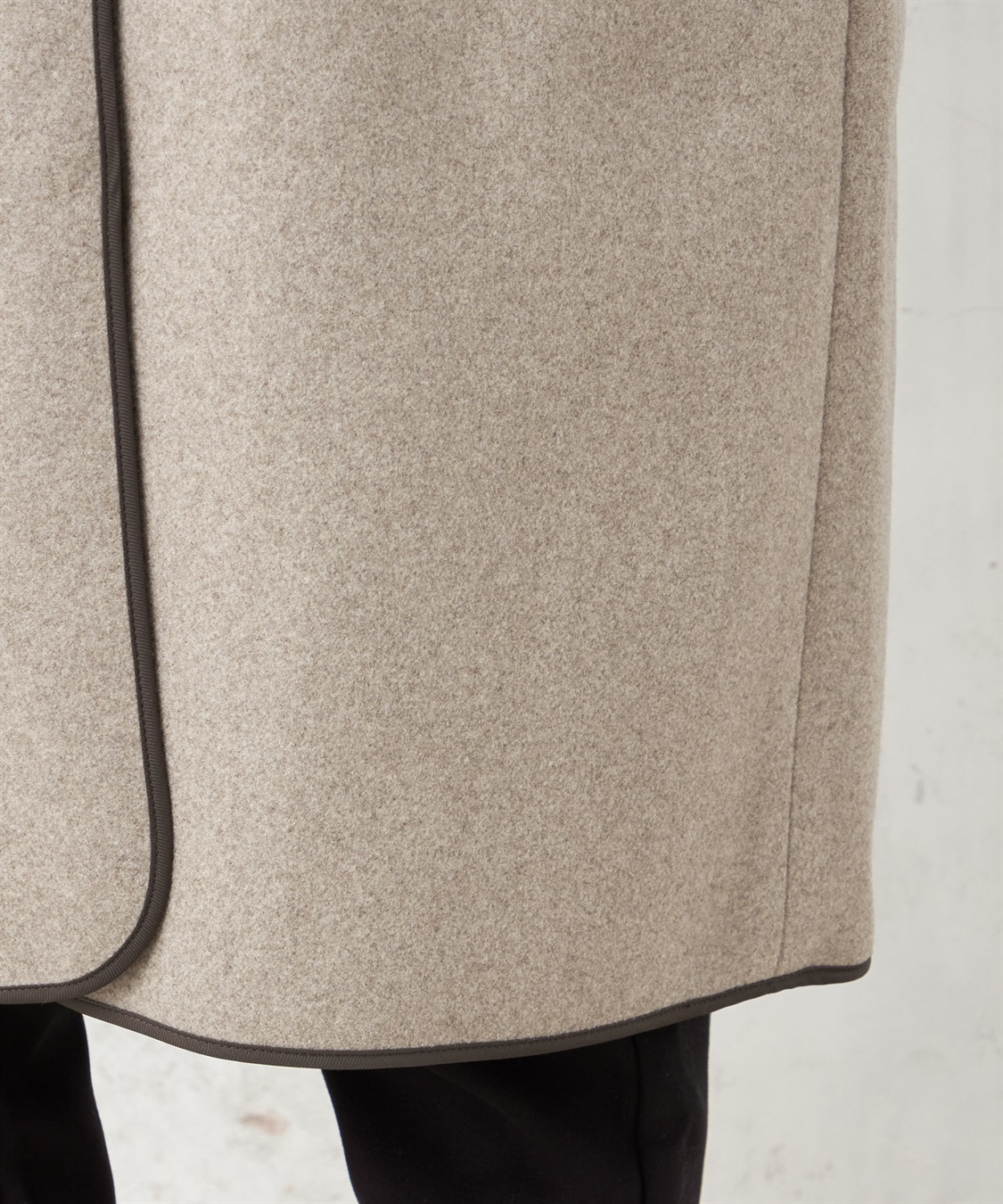 Petit Honfleur ウールライクフードコート_sub_9