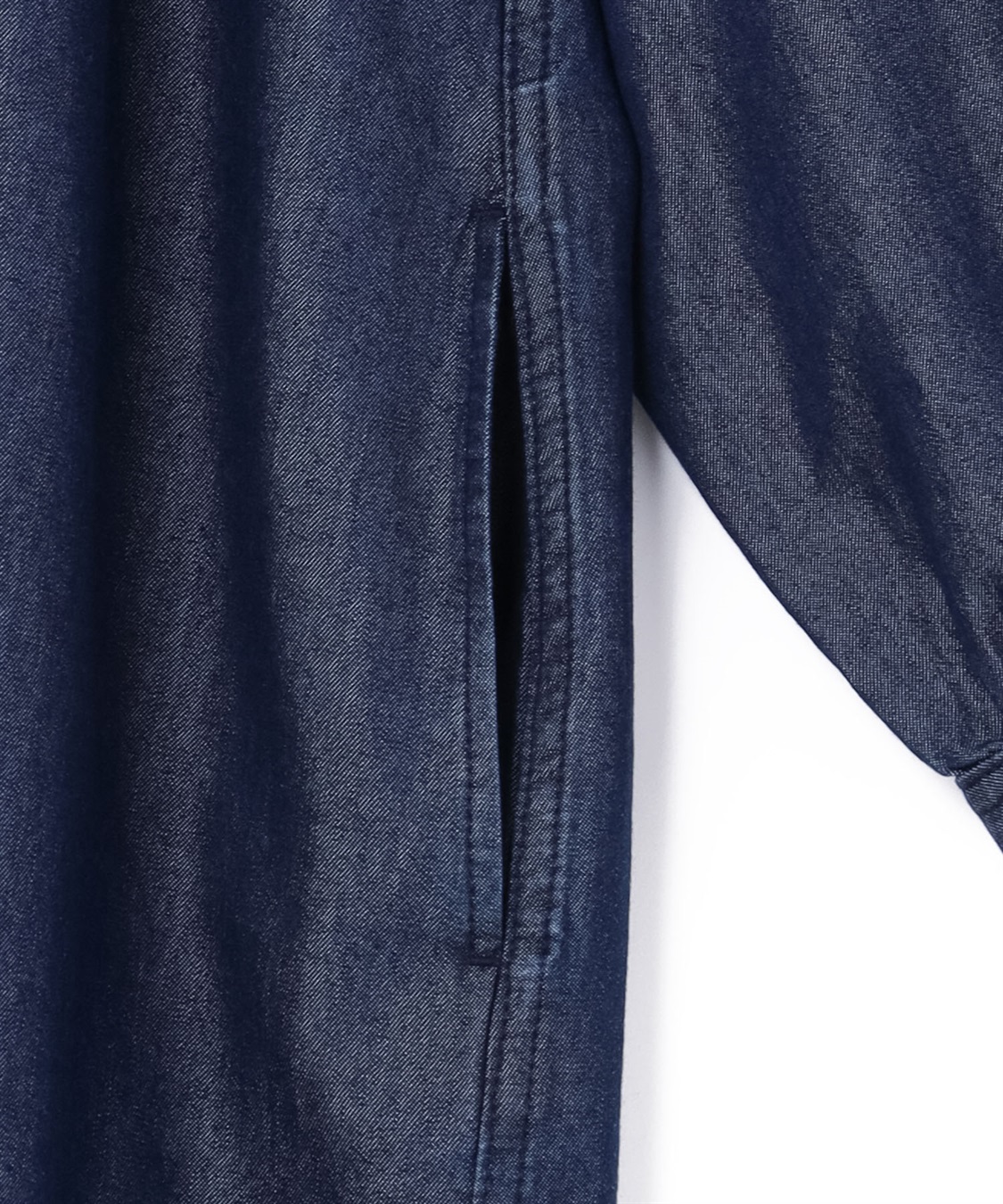 Petit Honfleur タックスリーブシャツワンピース_sub_5