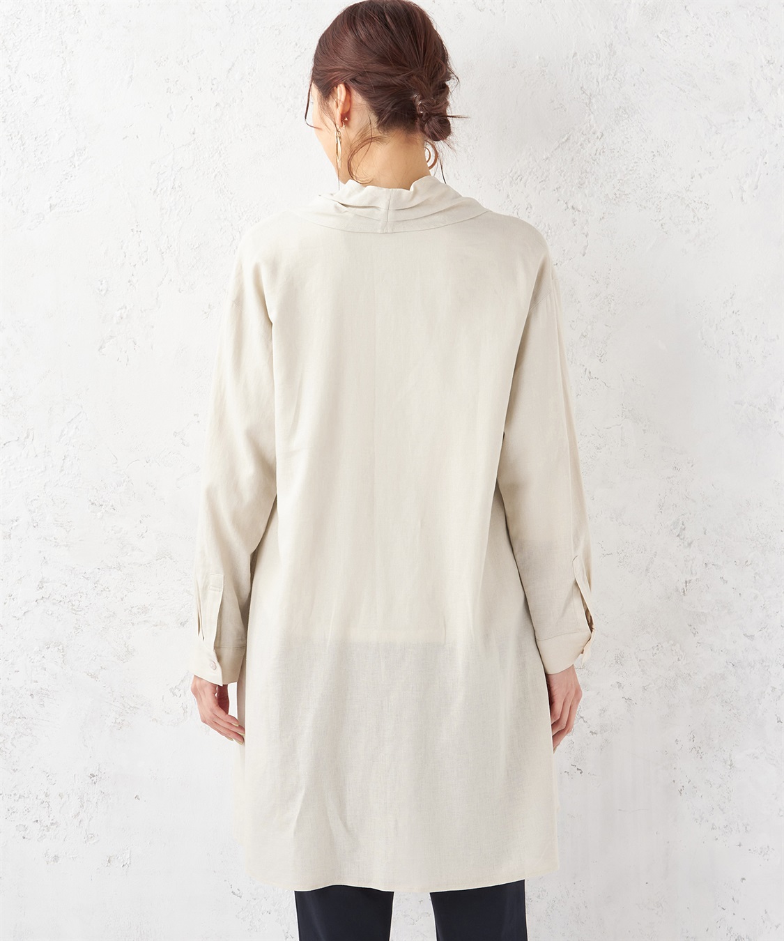 Petit Honfleur リネンブレンドコーディガン_sub_2