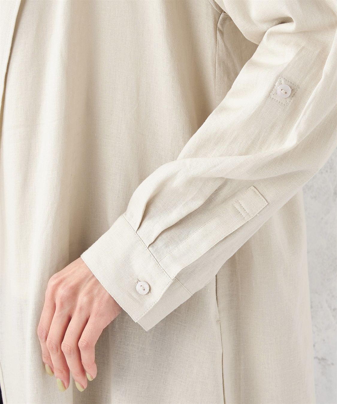 Petit Honfleur リネンブレンドコーディガン_sub_4