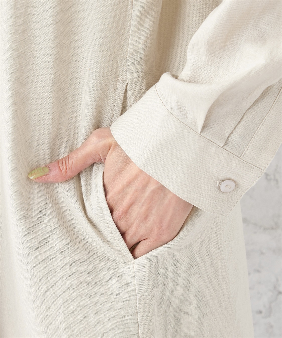 Petit Honfleur リネンブレンドコーディガン_sub_6