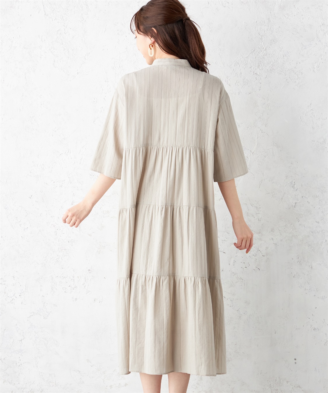 Petit Honfleur ティアードワンピース_sub_2