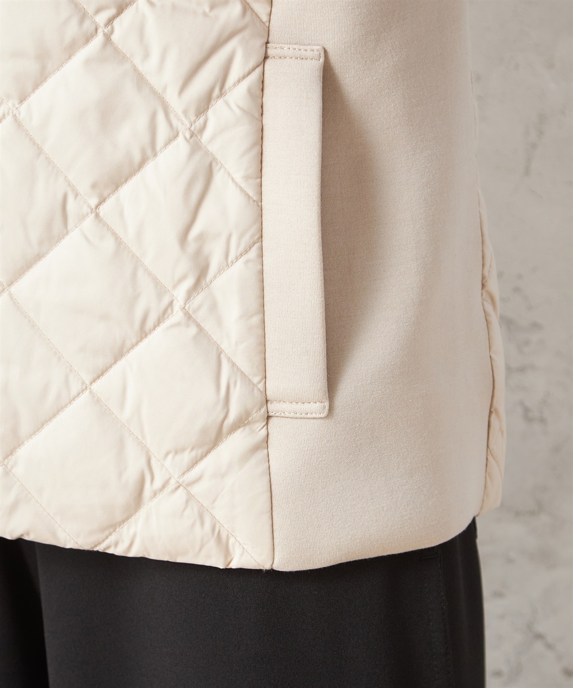 Petit Honfleur ハイブリットダウンベスト_sub_10