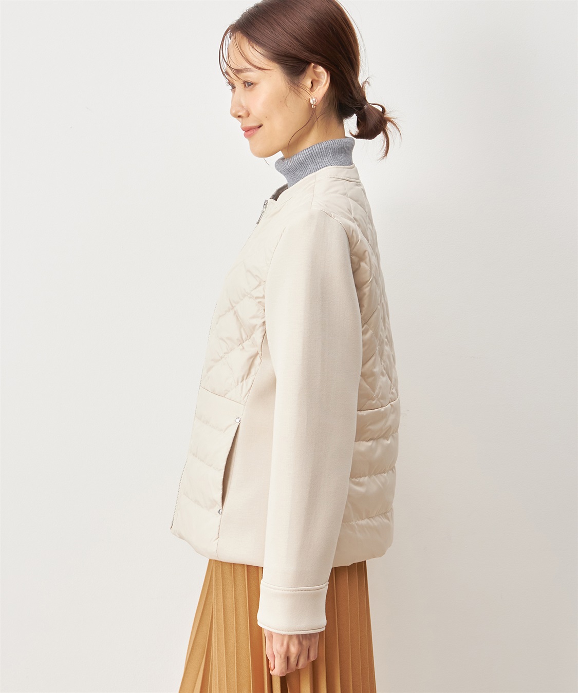 Petit Honfleur ハイブリットダウンコート_sub_2