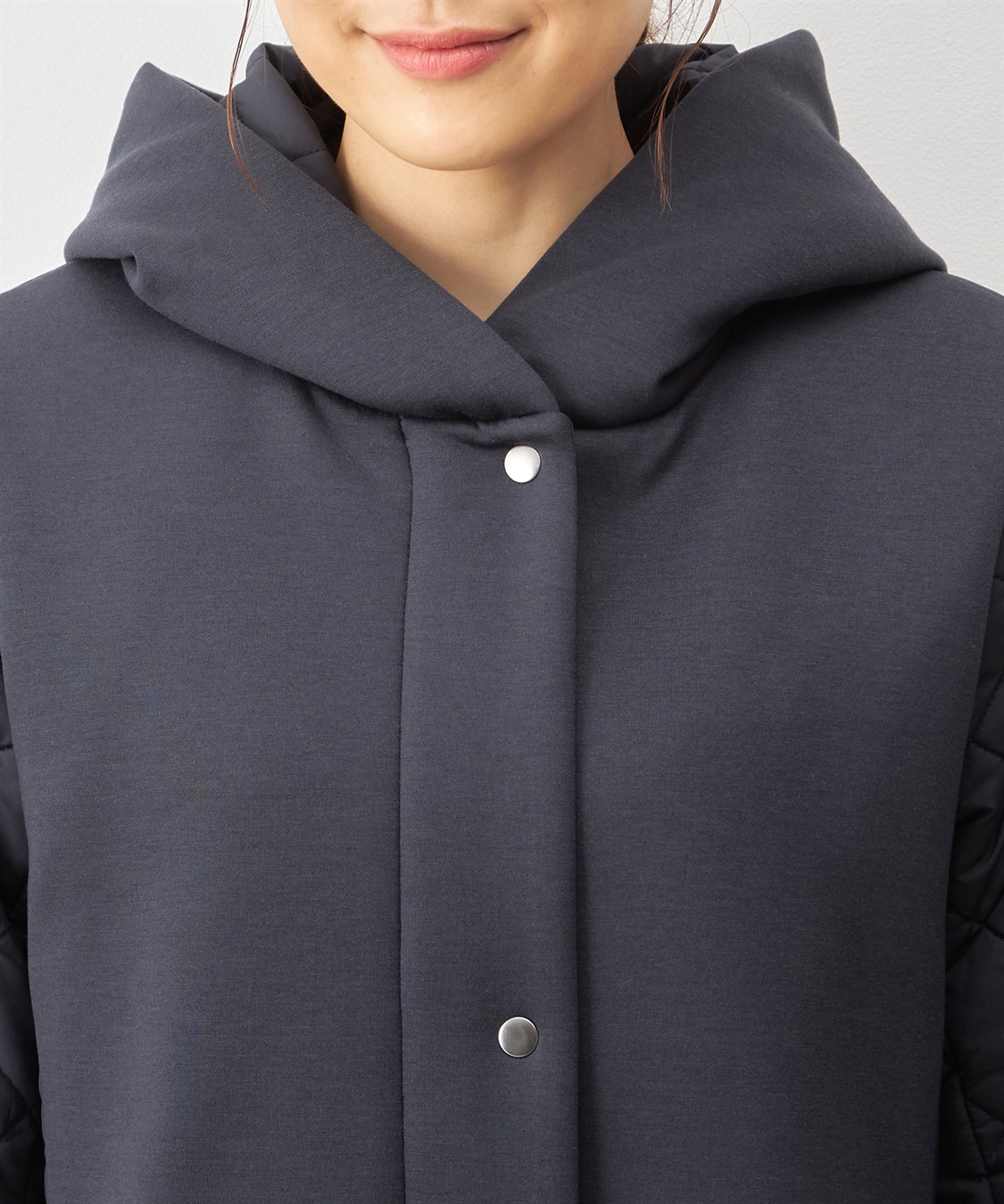 Petit Honfleur ハイブリット中わたコート_sub_5