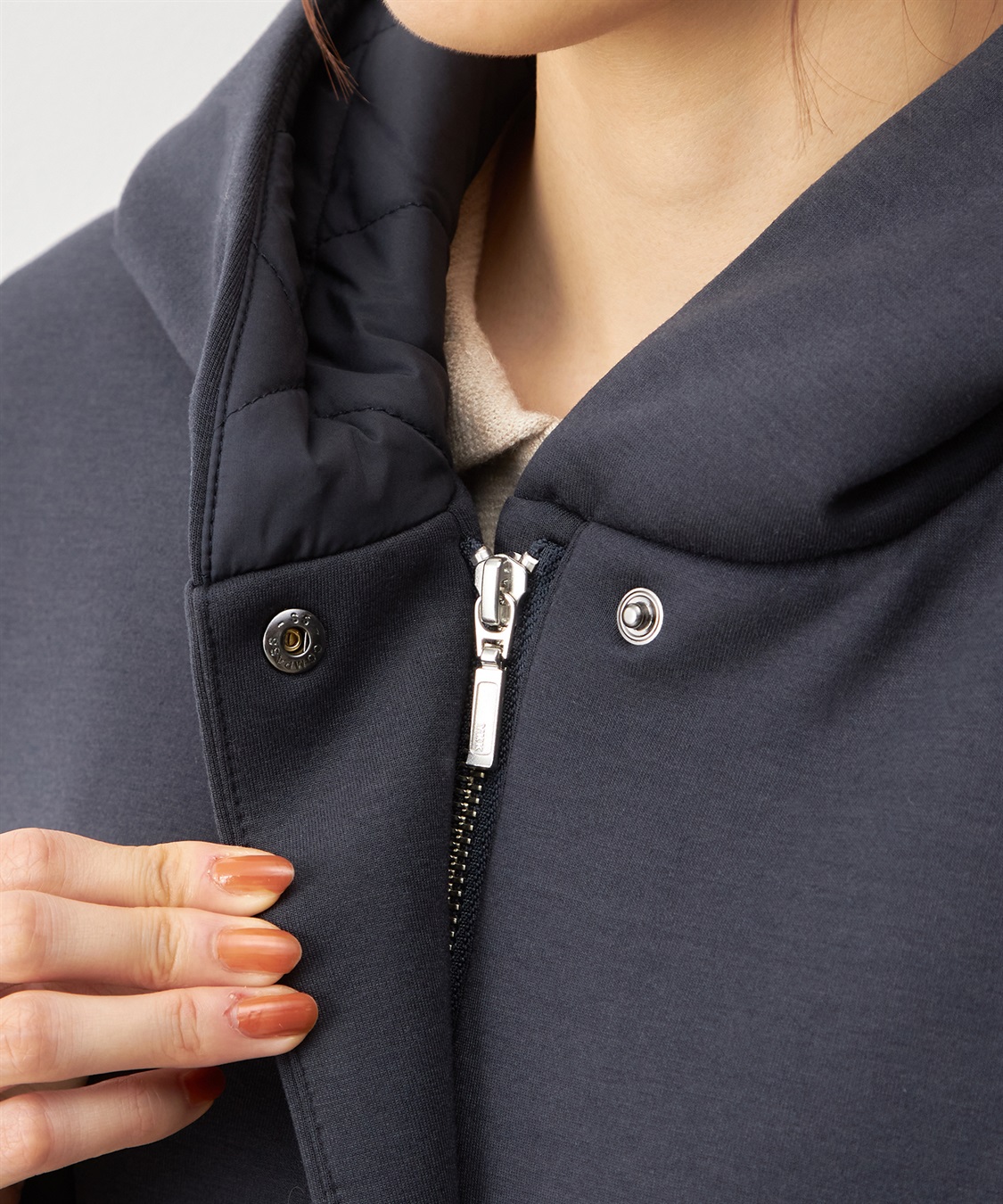 Petit Honfleur ハイブリット中わたコート_sub_6