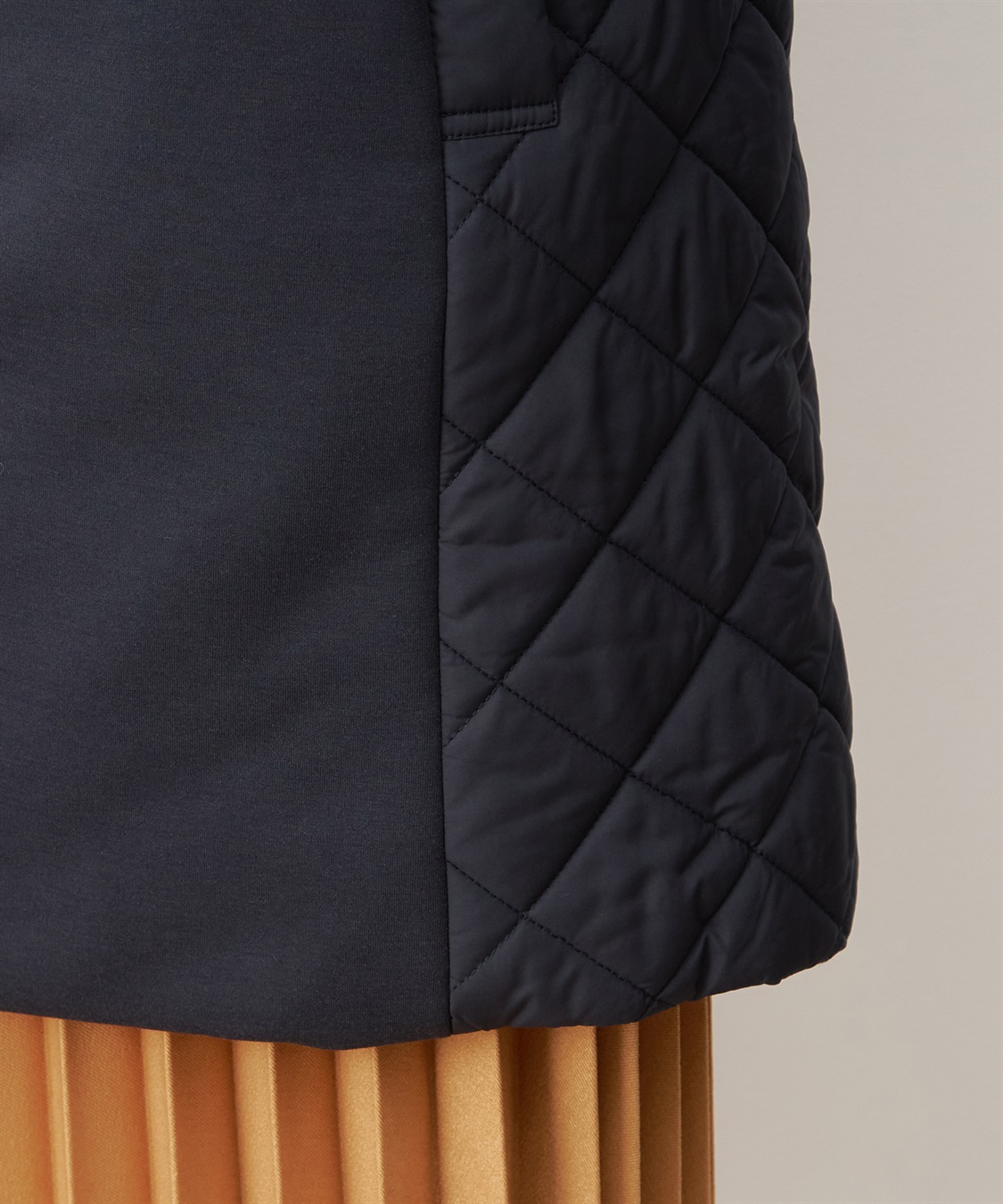 Petit Honfleur ハイブリット中わたコート_sub_9