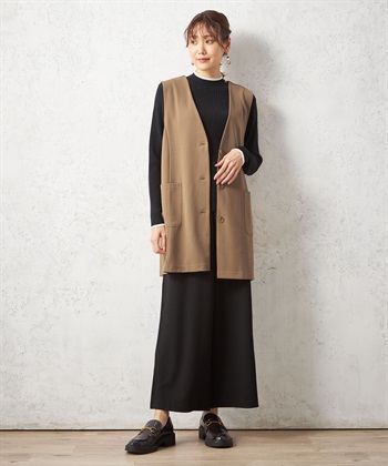 Petit Honfleur ニットロングジレ_subthumb_10