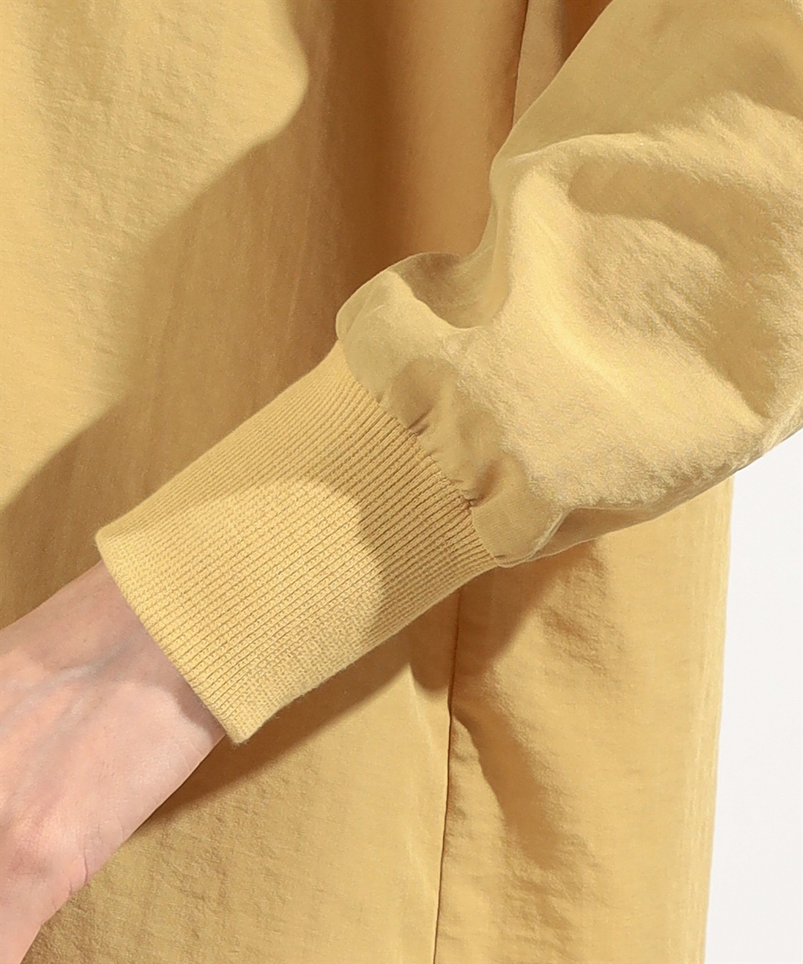 Petit Honfleur リブ袖シャツワンピース_sub_5