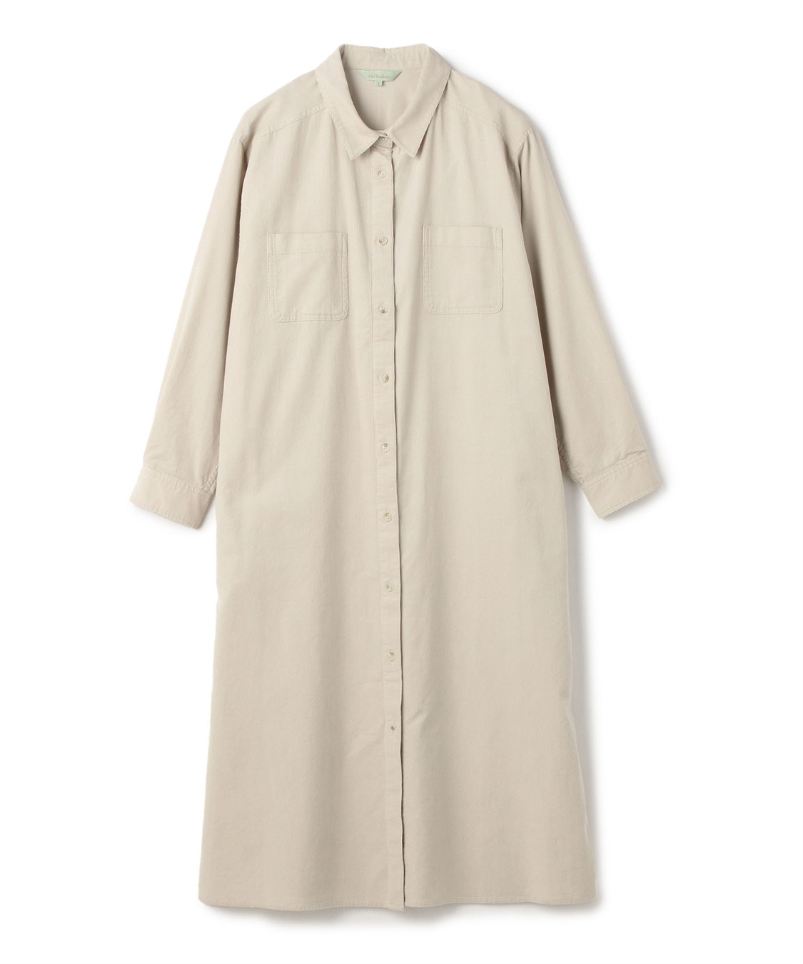 Petit Honfleur コーデュロイシャツワンピース_sub_2