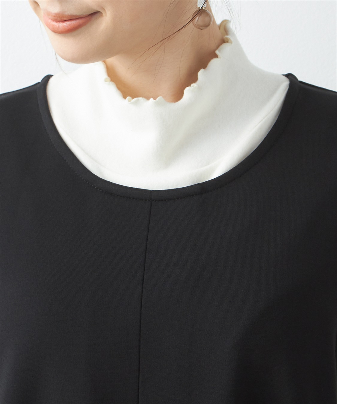 Petit Honfleur フロントタックワンピース_sub_4