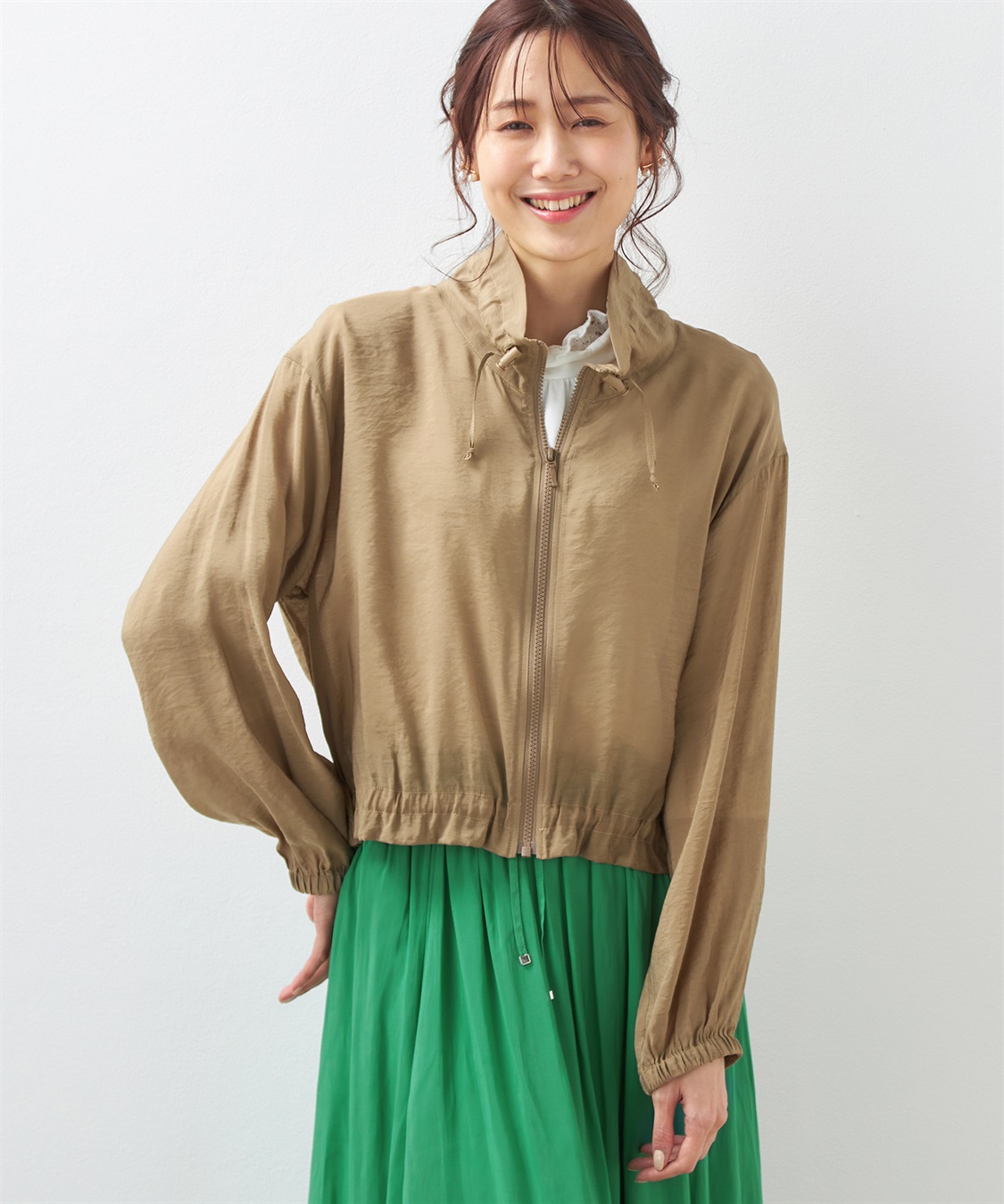 シアーブルゾン Petit Honfleur｜クロスプラス公式通販サイト