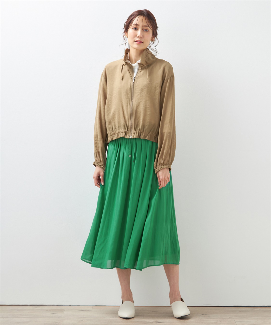 シアーブルゾン Petit Honfleur｜クロスプラス公式通販サイト