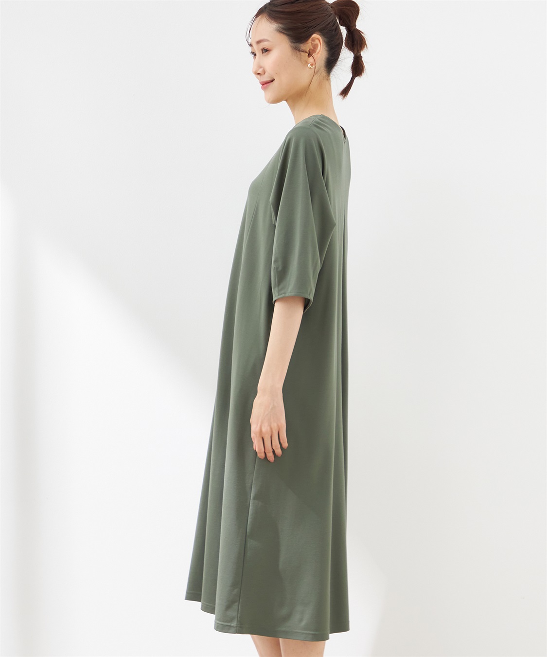 Petit Honfleur ランタンスリーブワンピース_sub_1