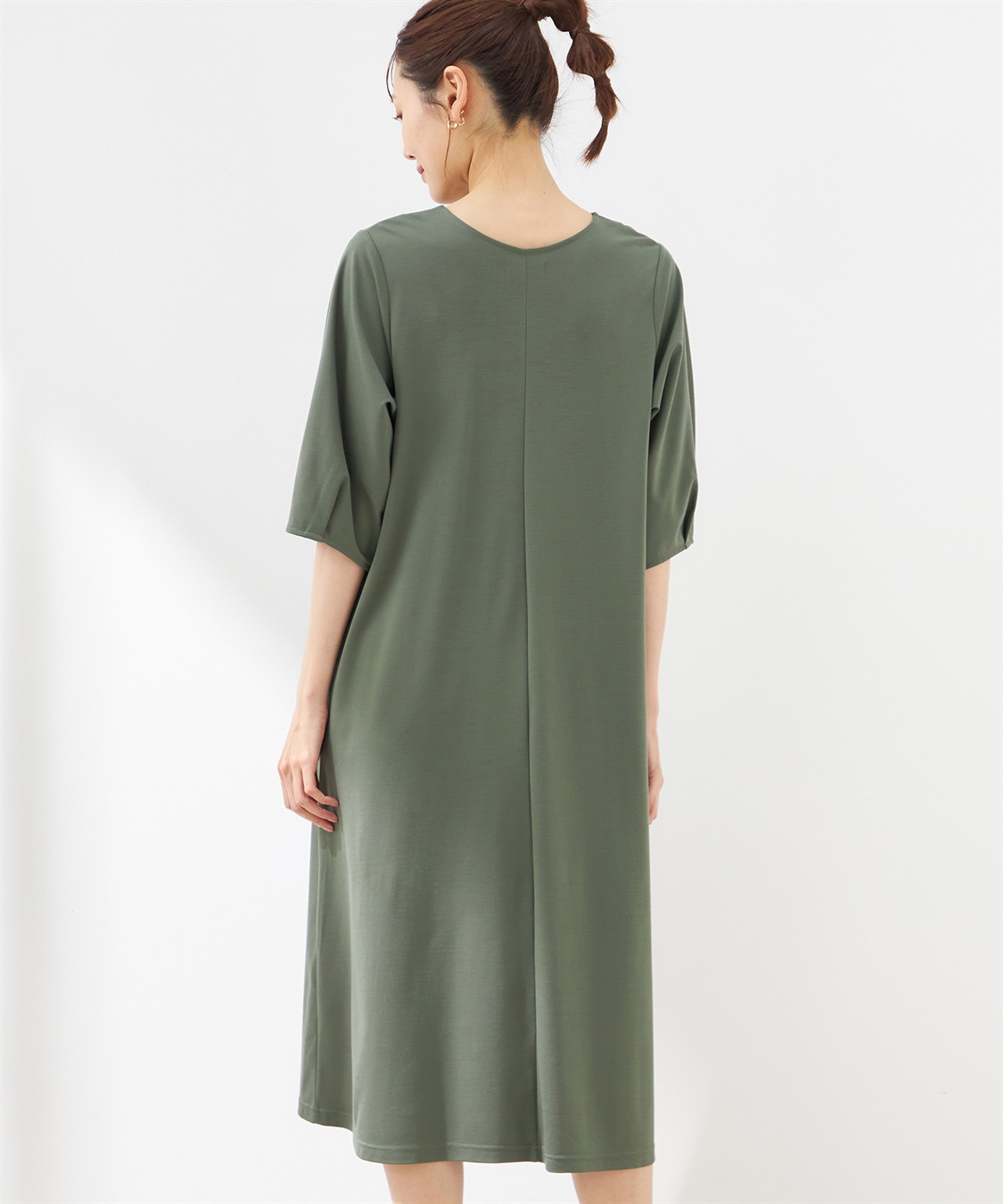 Petit Honfleur ランタンスリーブワンピース_sub_2