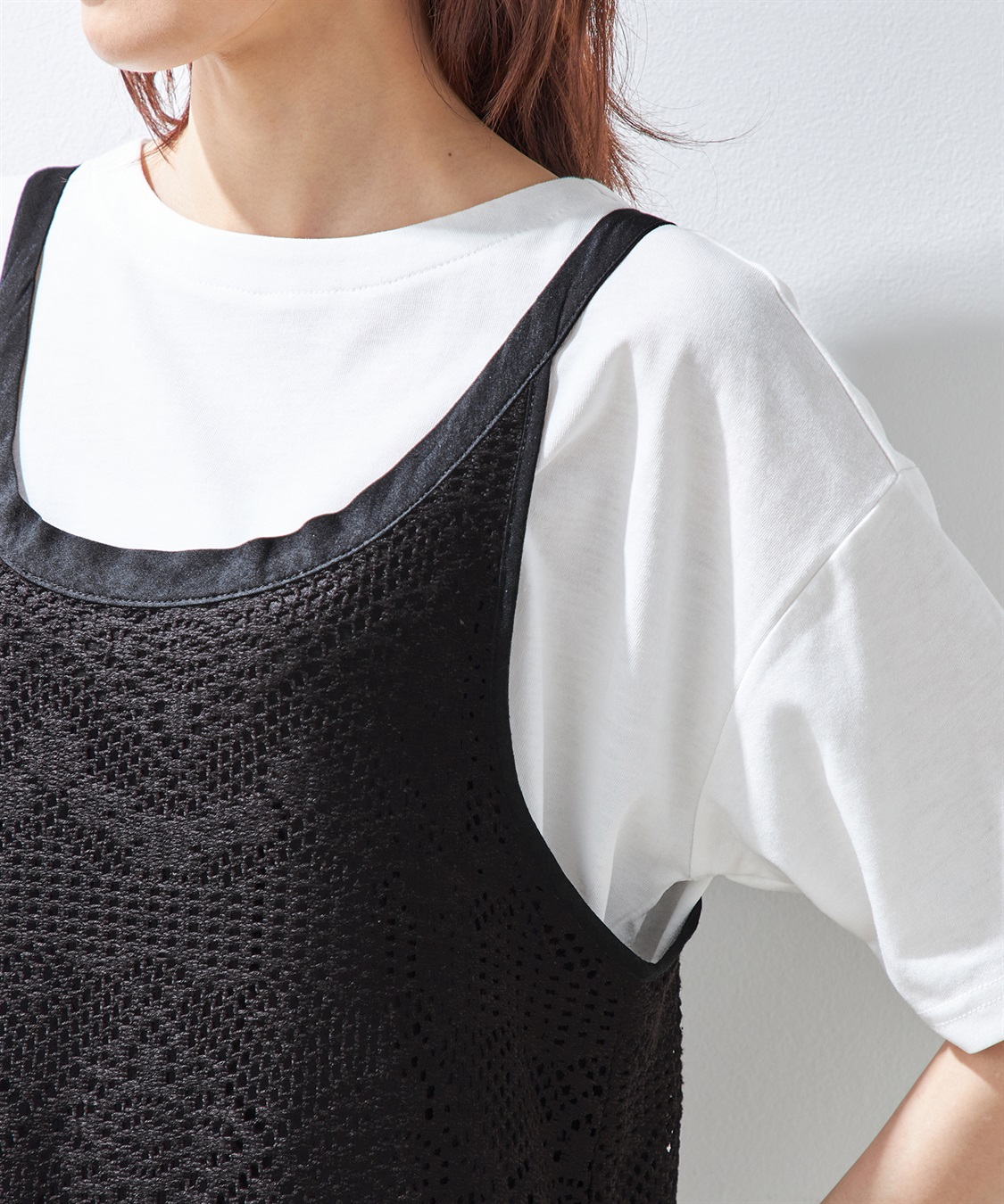 Petit Honfleur レースキャミワンピース_sub_4