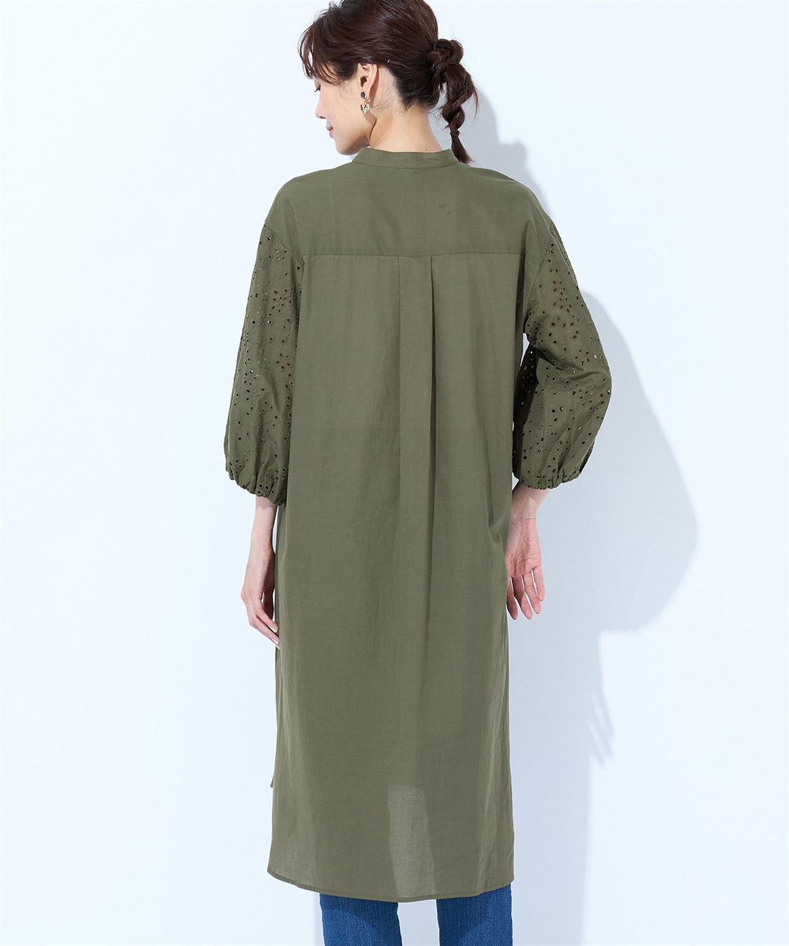 Petit Honfleur レーススリーブワンピース_sub_2