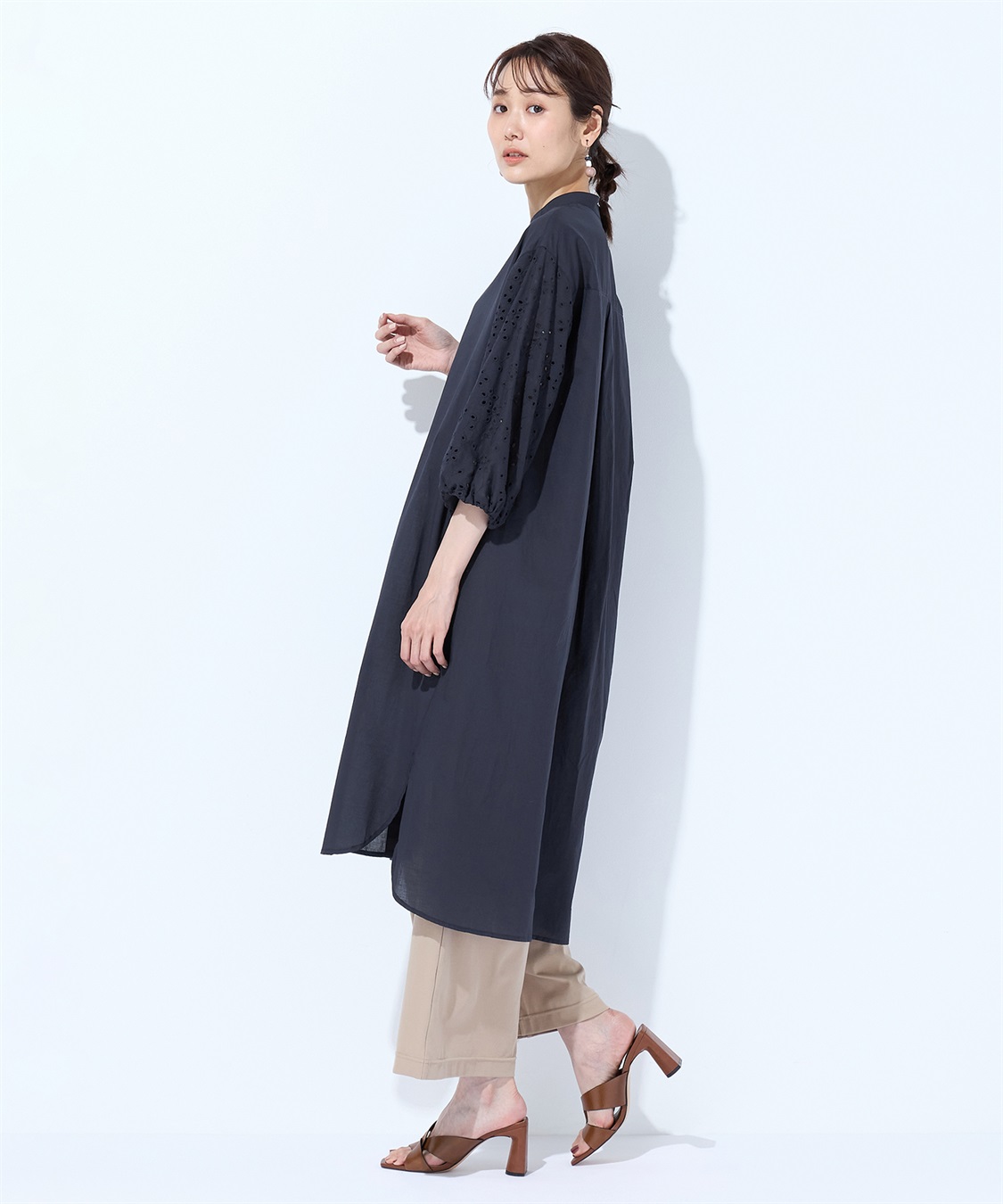 Petit Honfleur レーススリーブワンピース_sub_14