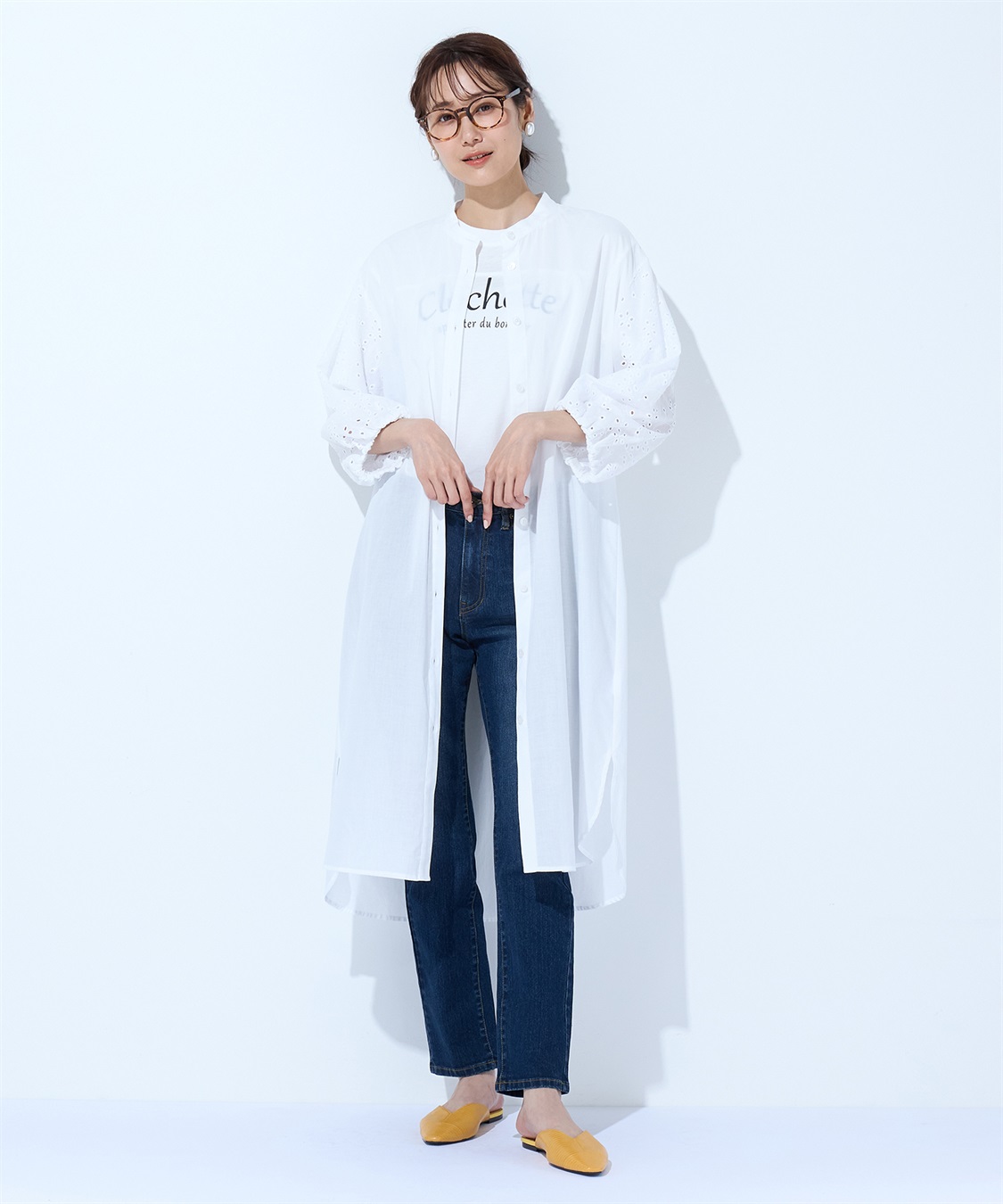 Petit Honfleur レーススリーブワンピース_sub_15