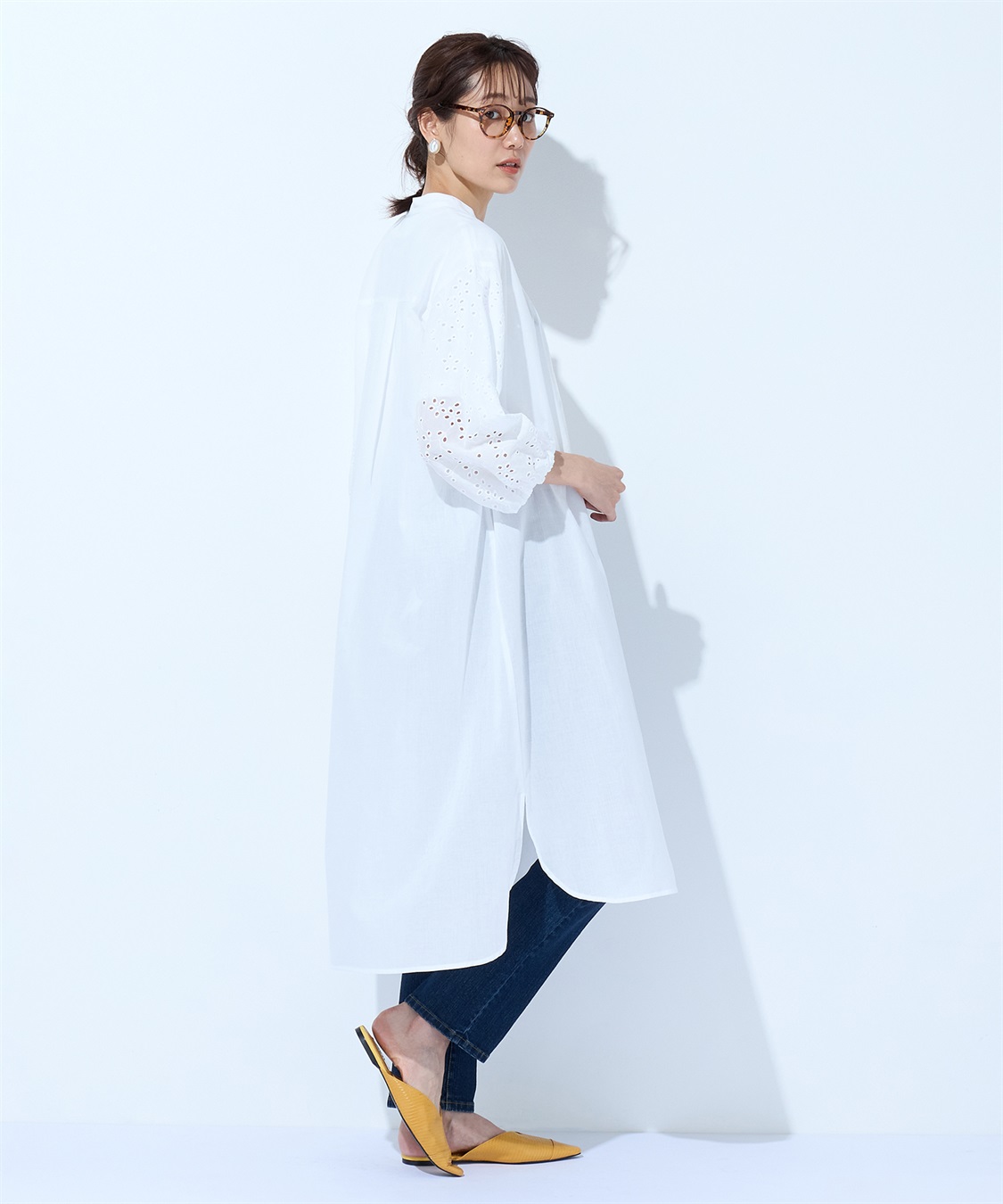 Petit Honfleur レーススリーブワンピース_sub_17