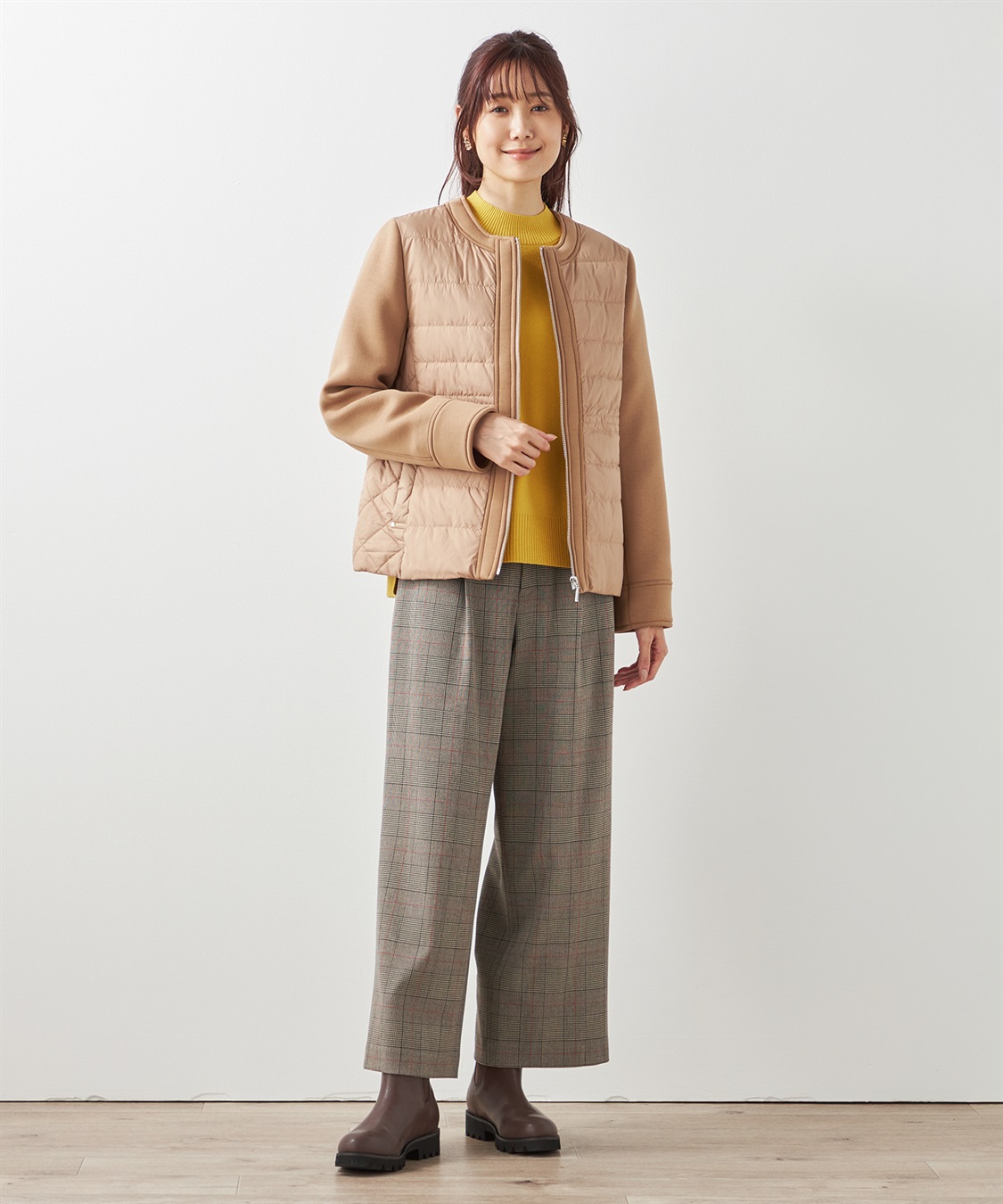 Petit Honfleur ハイブリットダウンコート_sub_22