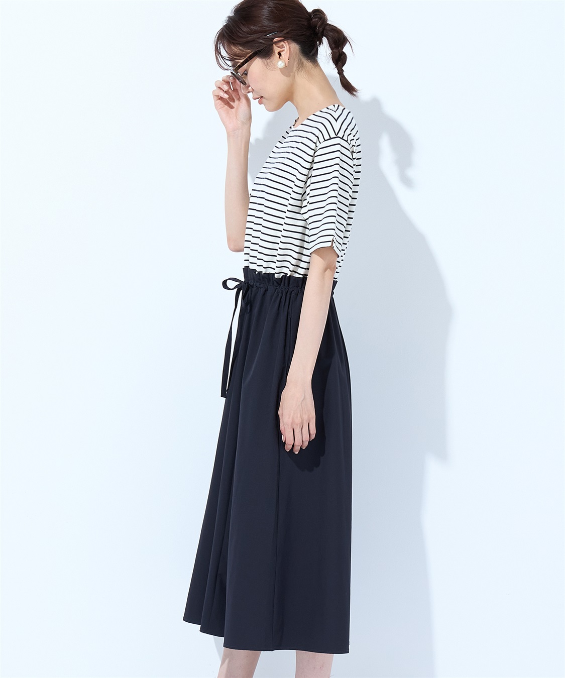 Petit Honfleur ドッキングワンピース_sub_1