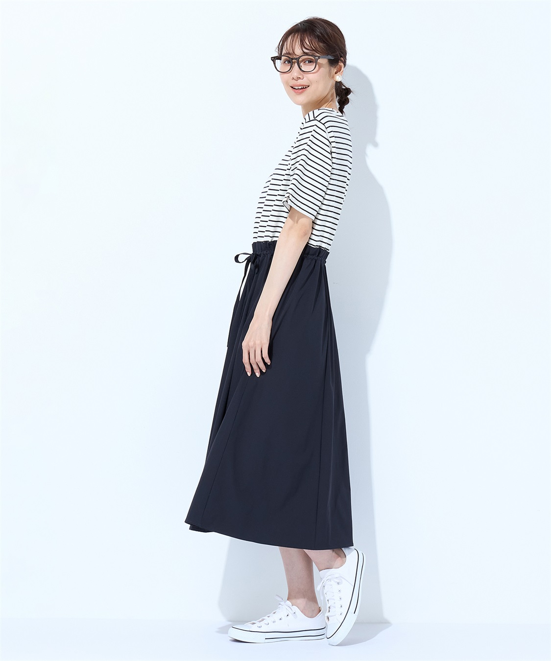 Petit Honfleur ドッキングワンピース_sub_12