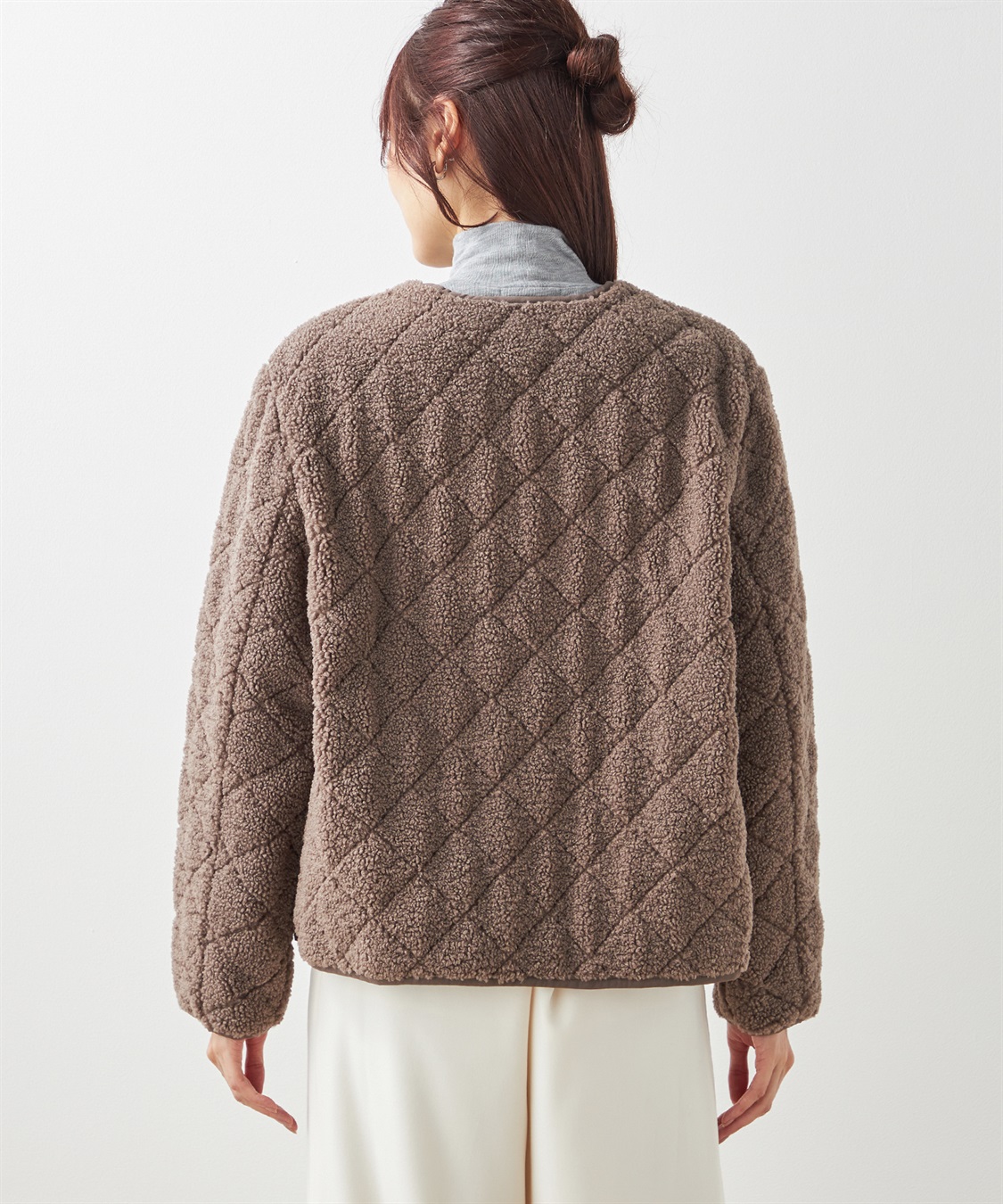 ボアキルトジャケット Petit Honfleur｜クロスプラス公式通販サイト