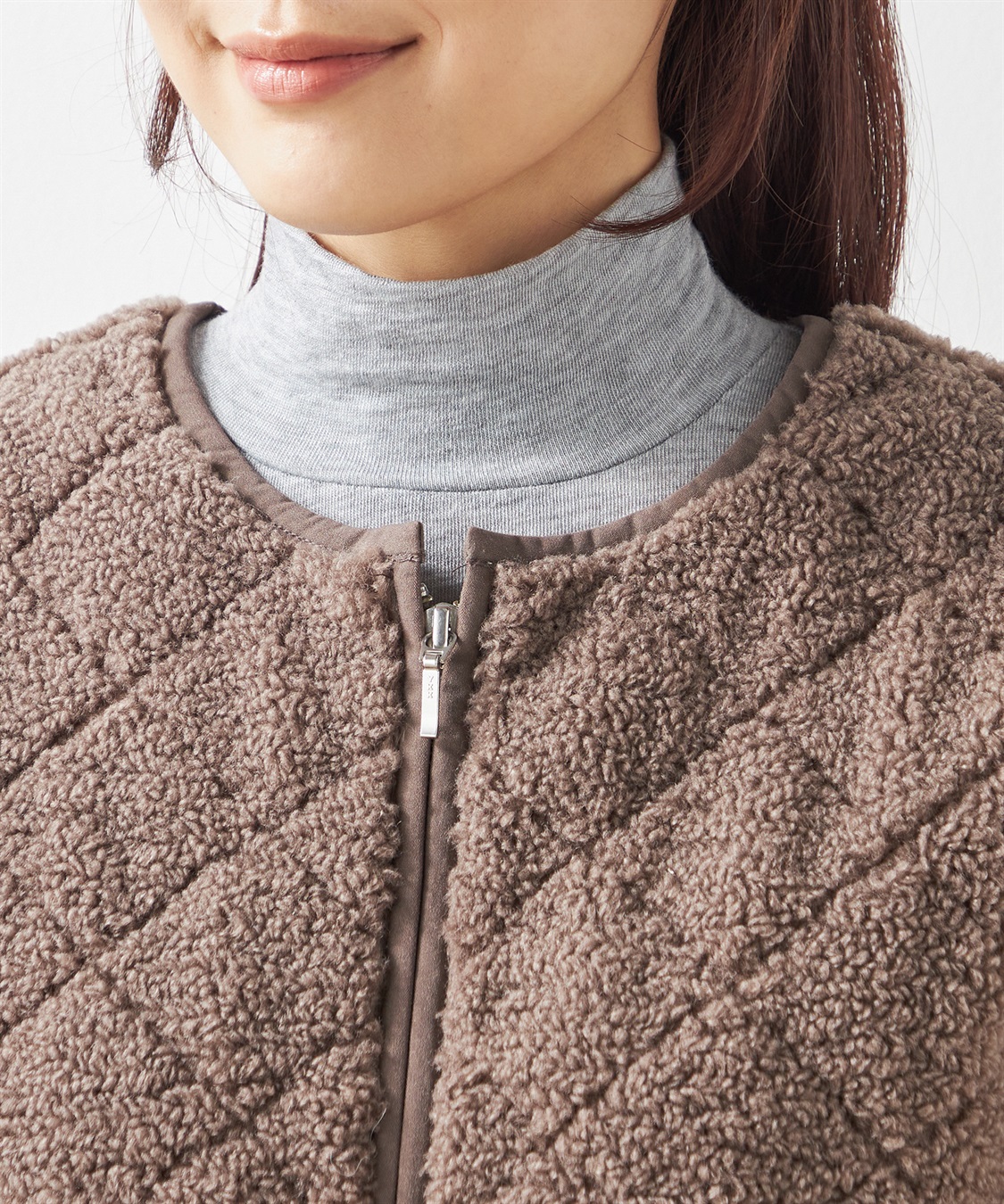 ボアキルトジャケット Petit Honfleur｜クロスプラス公式通販サイト